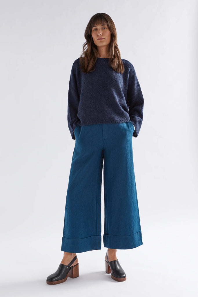 Elk | Agna Sweater | Steel Blue