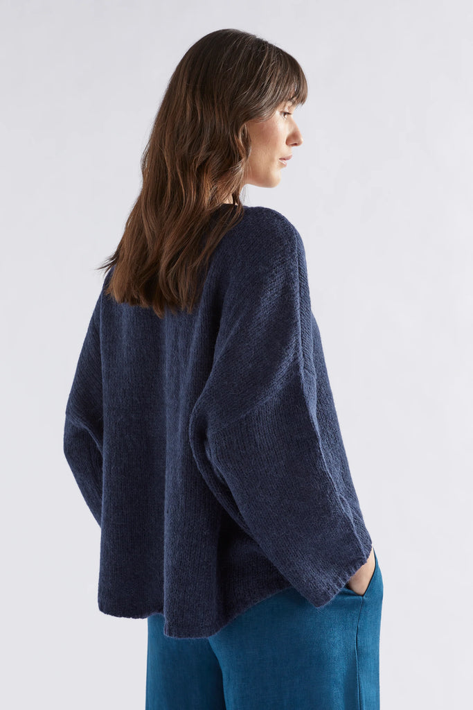 Elk | Agna Sweater | Steel Blue