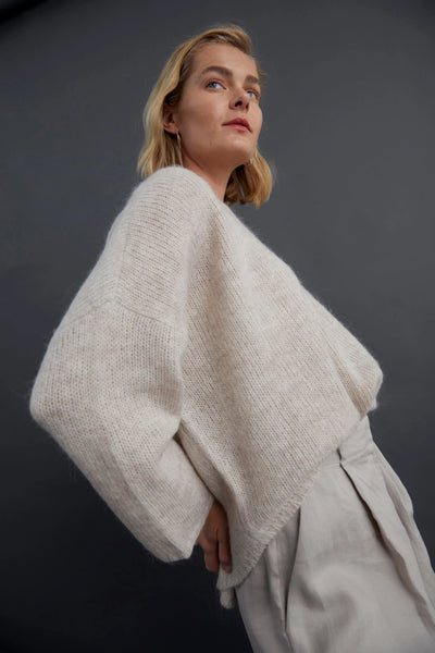 Elk the Label | Agna Sweater | Ecru