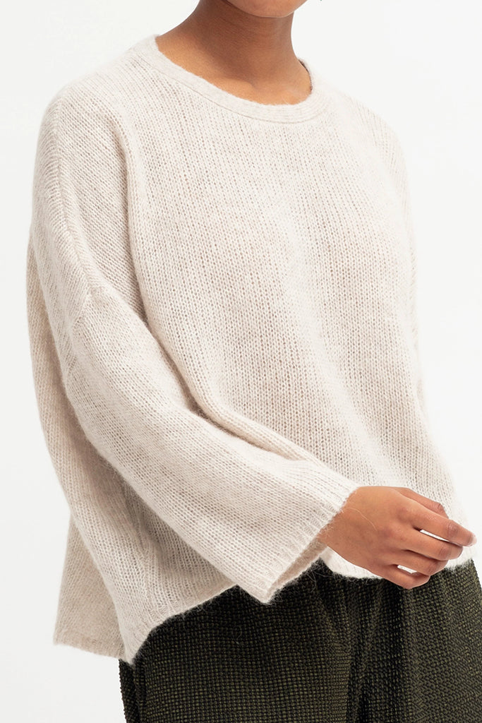 Elk the Label | Agna Sweater | Ecru