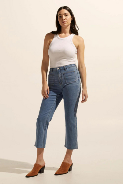 Zoe Kratzmann | College Jean | Mid Denim