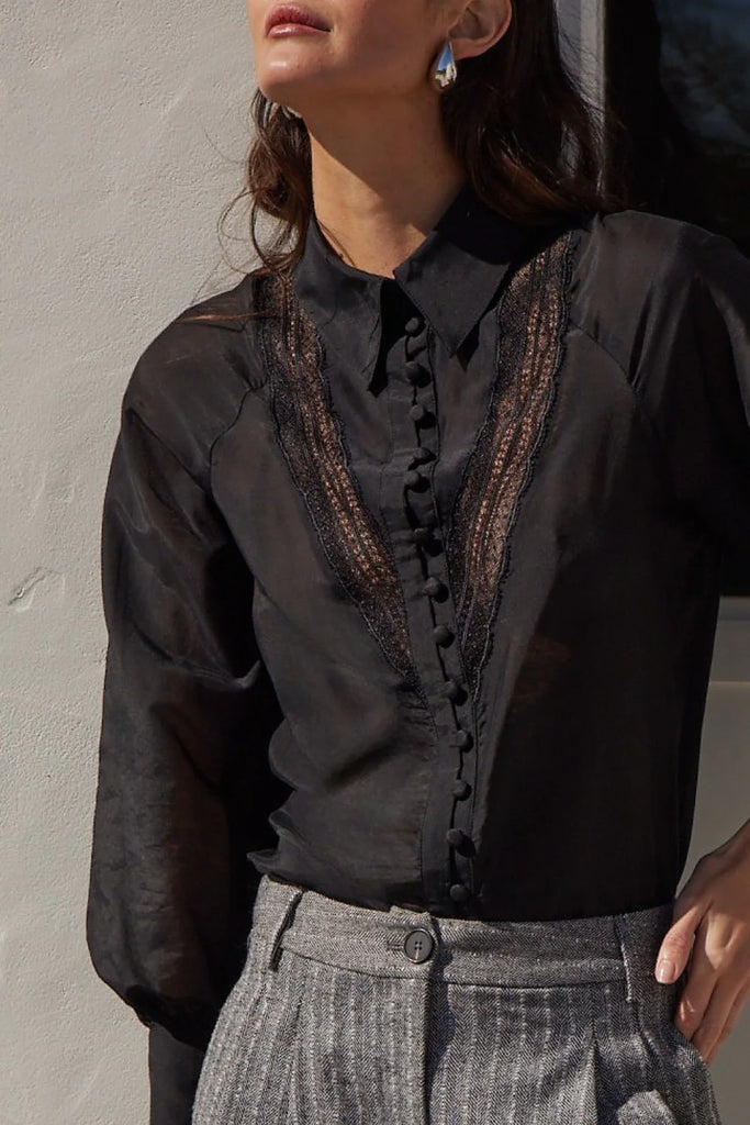 Zoe Kratzmann - Purvey Top - Black