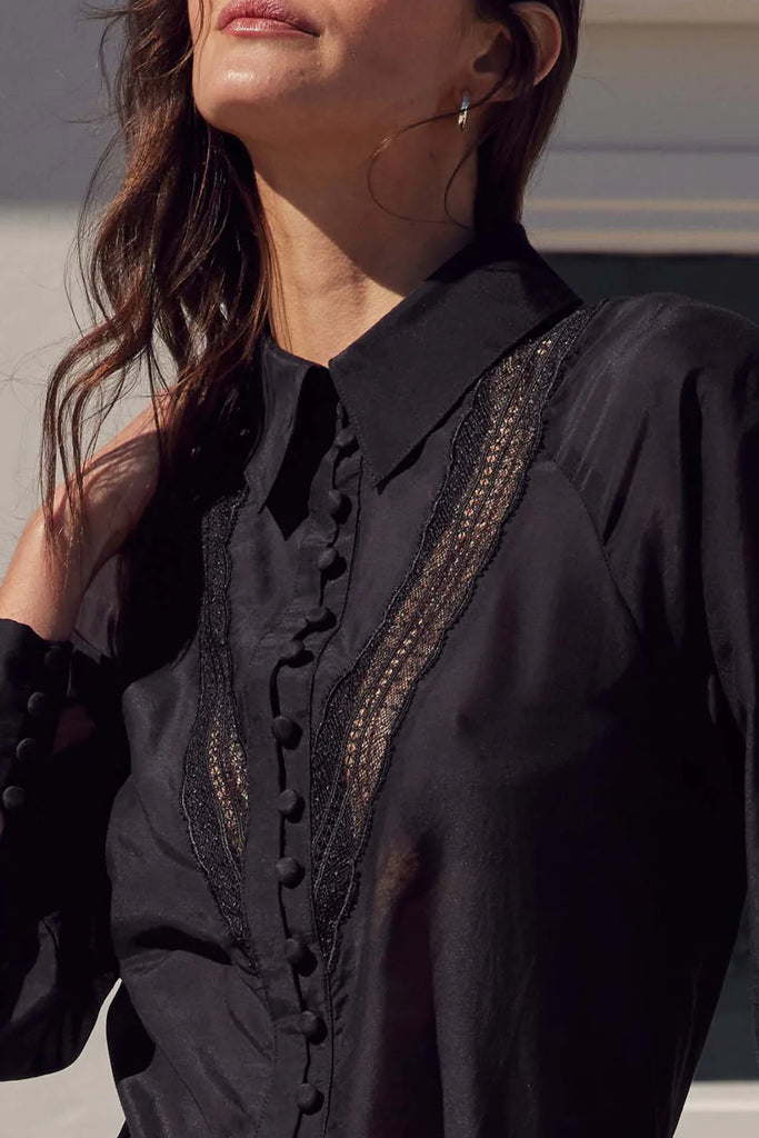 Zoe Kratzmann - Purvey Top - Black