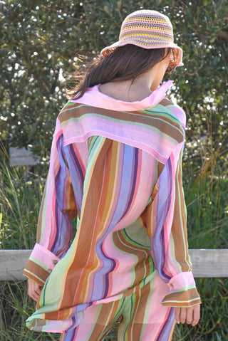 Look Ahead Shirt - Candy Stripe | Cooper
