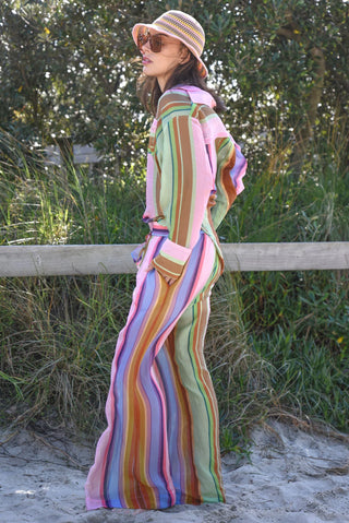 Seville Strolls  Trouser - Candy Stripe | Cooper