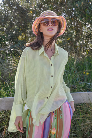 Living the Dream Shirt - Lime | Cooper