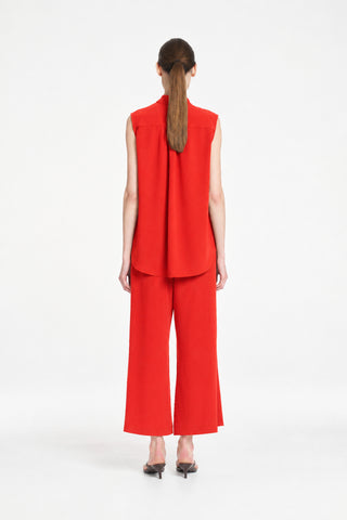 Tabbard Tank Top – Papaya | Mela Purdie