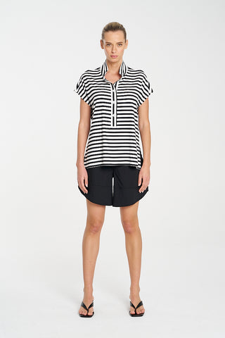 Henley Tank - Stripe