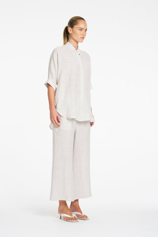 Lino Pant – Stucco | Mela Purdie
