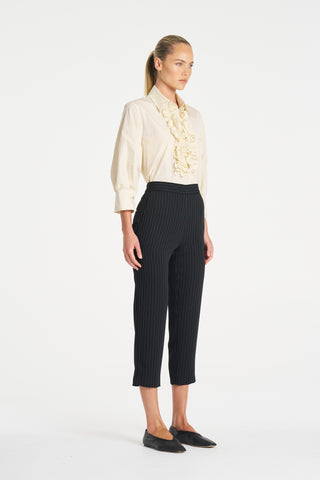Ruffle Resort Top – Vanilla | Mela Purdie