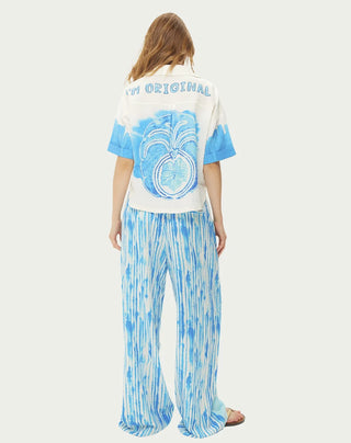 Aria Indigo Cropped Shirt | Me369