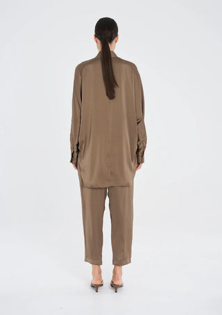 Dolman Villa Shirt - Sepia | Mela Purdie