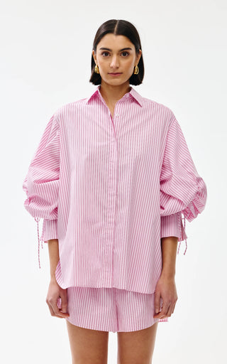 Ashton Shirt - Pink Stripe