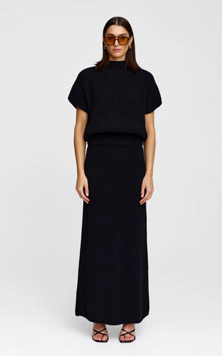 Laurel Knit - Black | Kinney