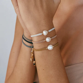 Fairley Pearl Rope Bracelet - Oyster
