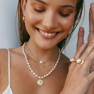 Pearl Teardrop Necklace | Fairley