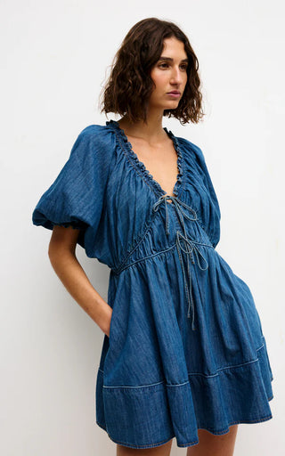 Kinney Pia Mini Dress - Denim
