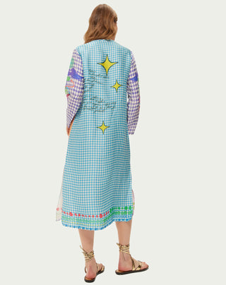 Violet V-neck Dress - Runic Whisper | Me369