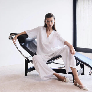 Vent Plaza Top - White