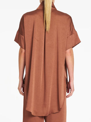 Funnel Tunic – Cinnabar | Mela Purdie