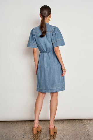 Honor Dress – Mid Wash Denim | Zoe Kratzmann