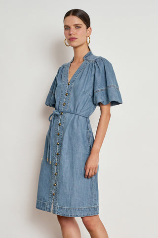 Honor Dress – Mid Wash Denim | Zoe Kratzmann