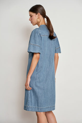 Honor Dress – Mid Wash Denim | Zoe Kratzmann