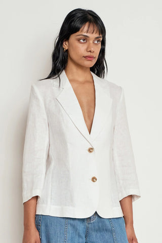 Illuminate Jacket – Porcelain | Zoe Kratzmann