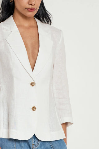 Illuminate Jacket – Porcelain | Zoe Kratzmann