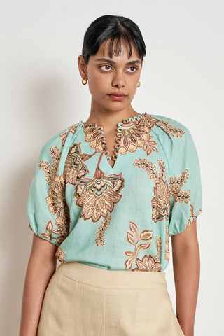 Perceive Top – Mint Kgari | Zoe Kratzmann