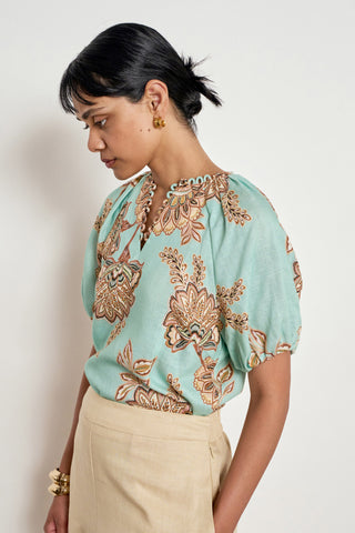 Perceive Top – Mint Kgari | Zoe Kratzmann