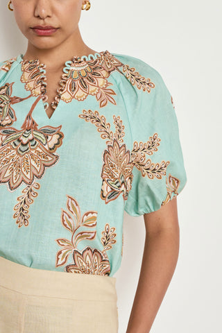 Perceive Top – Mint Kgari | Zoe Kratzmann