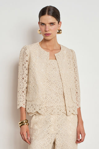 Brief Jacket – Ecru | Zoe Kratzmann