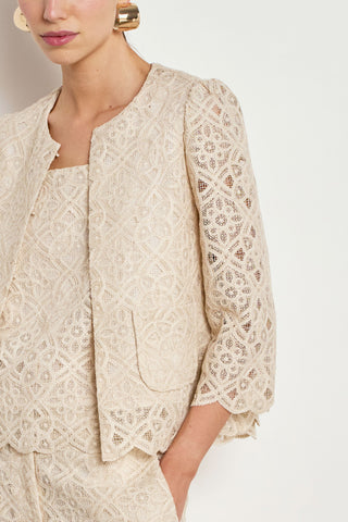 Brief Jacket – Ecru | Zoe Kratzmann