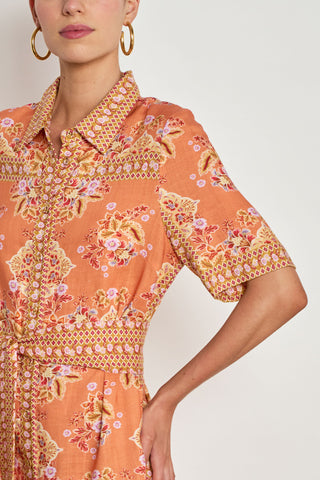 Instruct Dress – Marigold Glow | Zoe Kratzmann
