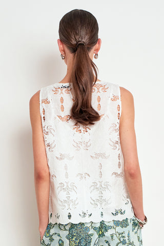 Garner Top – Alabaster | Zoe Kratzmann