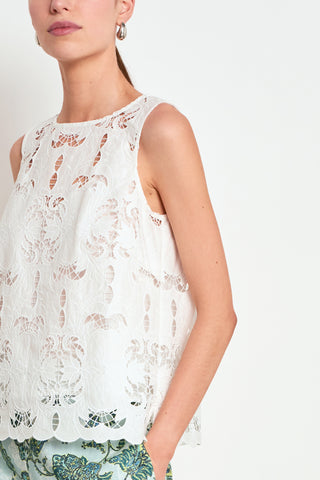 Garner Top – Alabaster | Zoe Kratzmann
