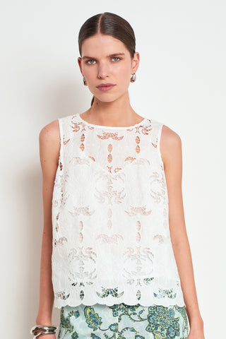 Garner Top – Alabaster | Zoe Kratzmann