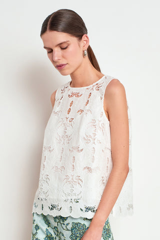 Garner Top – Alabaster | Zoe Kratzmann