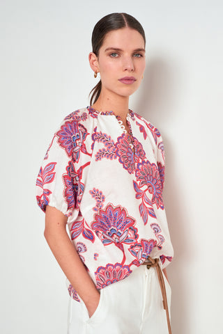 Perceive Top – Crimson Kgari | Zoe Kratzmann