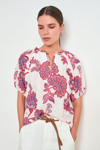 Perceive Top – Crimson Kgari | Zoe Kratzmann