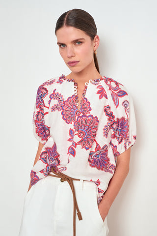 Perceive Top – Crimson Kgari | Zoe Kratzmann