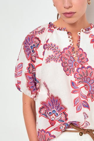Perceive Top – Crimson Kgari | Zoe Kratzmann