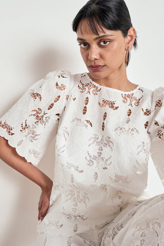 Resolve Top – Alabaster | Zoe Kratzmann