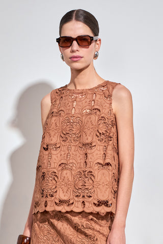 Garner Top – Truffle | Zoe Kratzmann