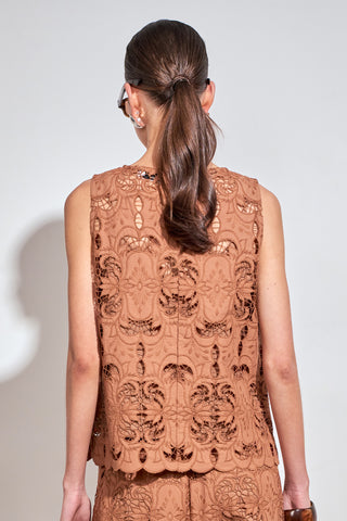 Garner Top – Truffle | Zoe Kratzmann