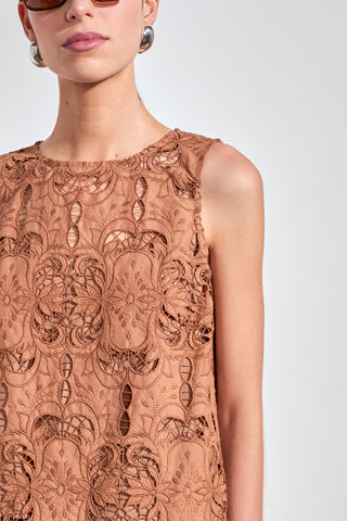 Garner Top – Truffle | Zoe Kratzmann