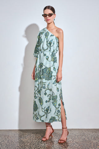 Silhouette Dress – Fern Paisley | Zoe Kratzmann