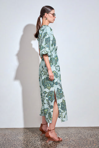 Silhouette Dress – Fern Paisley | Zoe Kratzmann