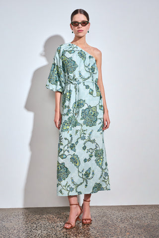 Silhouette Dress – Fern Paisley | Zoe Kratzmann